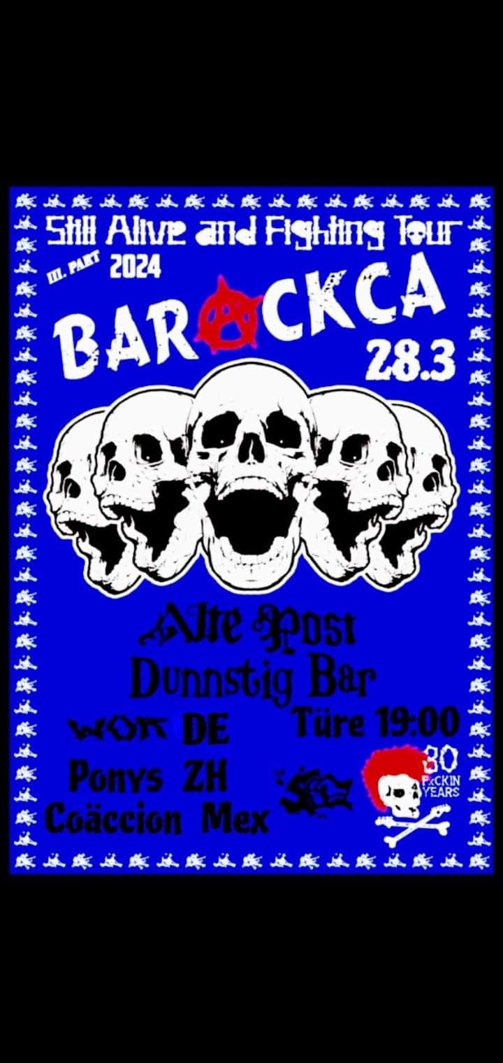 Konzertplakat Zurich