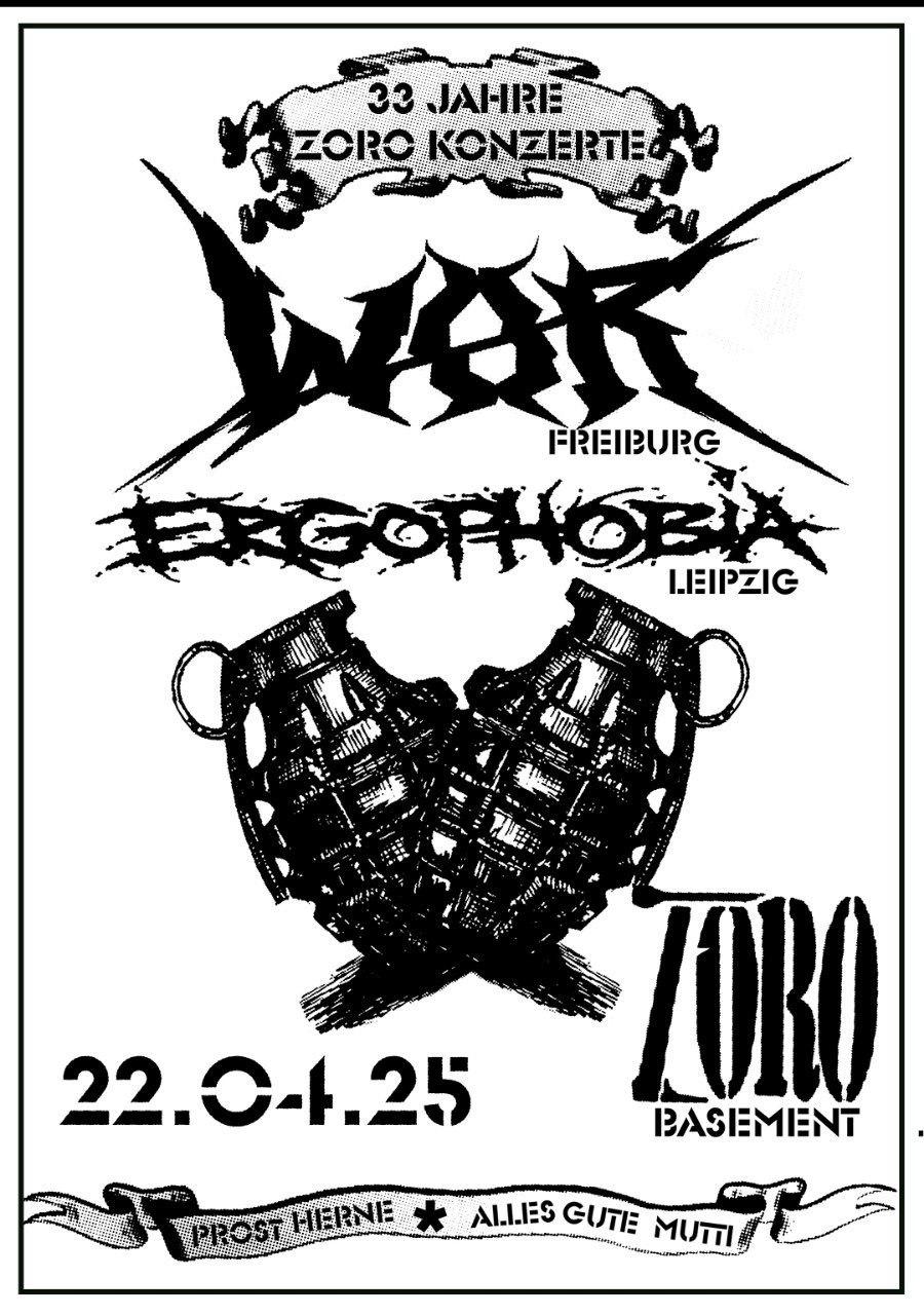 Konzertplakat Leipzig