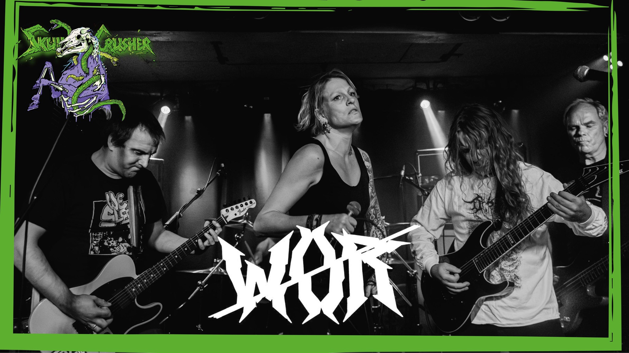 Konzertplakat Skull Crusher